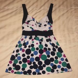 Polka Dot Flowy Tank
